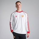 Manchester United Bring Back 1991 Away Long Sleeve Jersey White