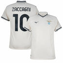 Lazio Away Zaccagni 10 Fan Jersey 2025/26 Official Printing