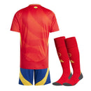 Kids KIT Spain Home Jersey 2024/25