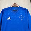 Cruzeiro - Home 26/27 Long Sleeve Fan Shirt (With Sponsor)