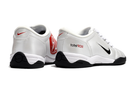 Total 90 'WHITE/RED' 2025 - INDOOR SOCCER CLEATS