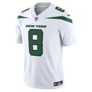 NFL New York Jets Nike White Aaron Rodgers Spotlight Jersey Branca