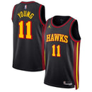 Trae Young Atlanta Hawks 2023 Statement Edition NBA Jersey - Black